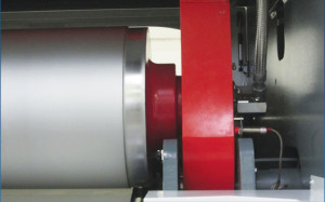 newton-through-feed press-ironing press -embossing press